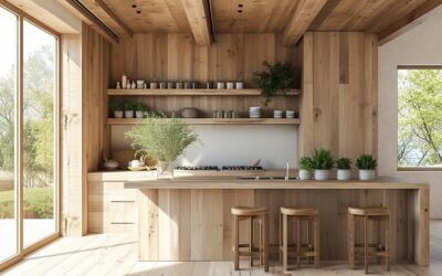 Cucine in legno su misura: tradizione e innovazione per un ambiente funzionale