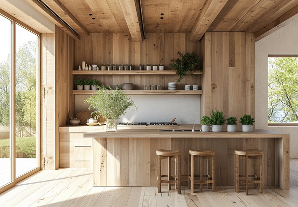 Cucine in legno su misura: tradizione e innovazione per un ambiente funzionale